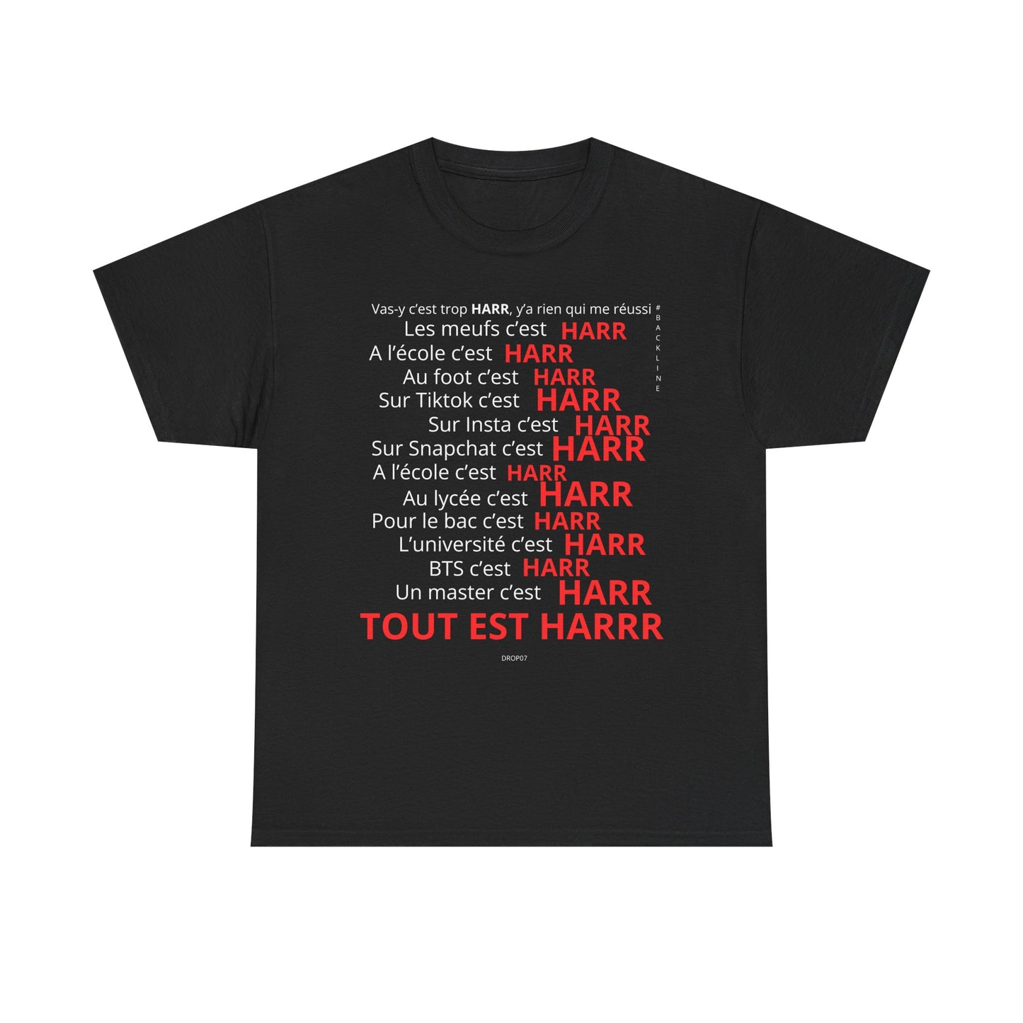 T-shirt - C'est Harr - DROP07