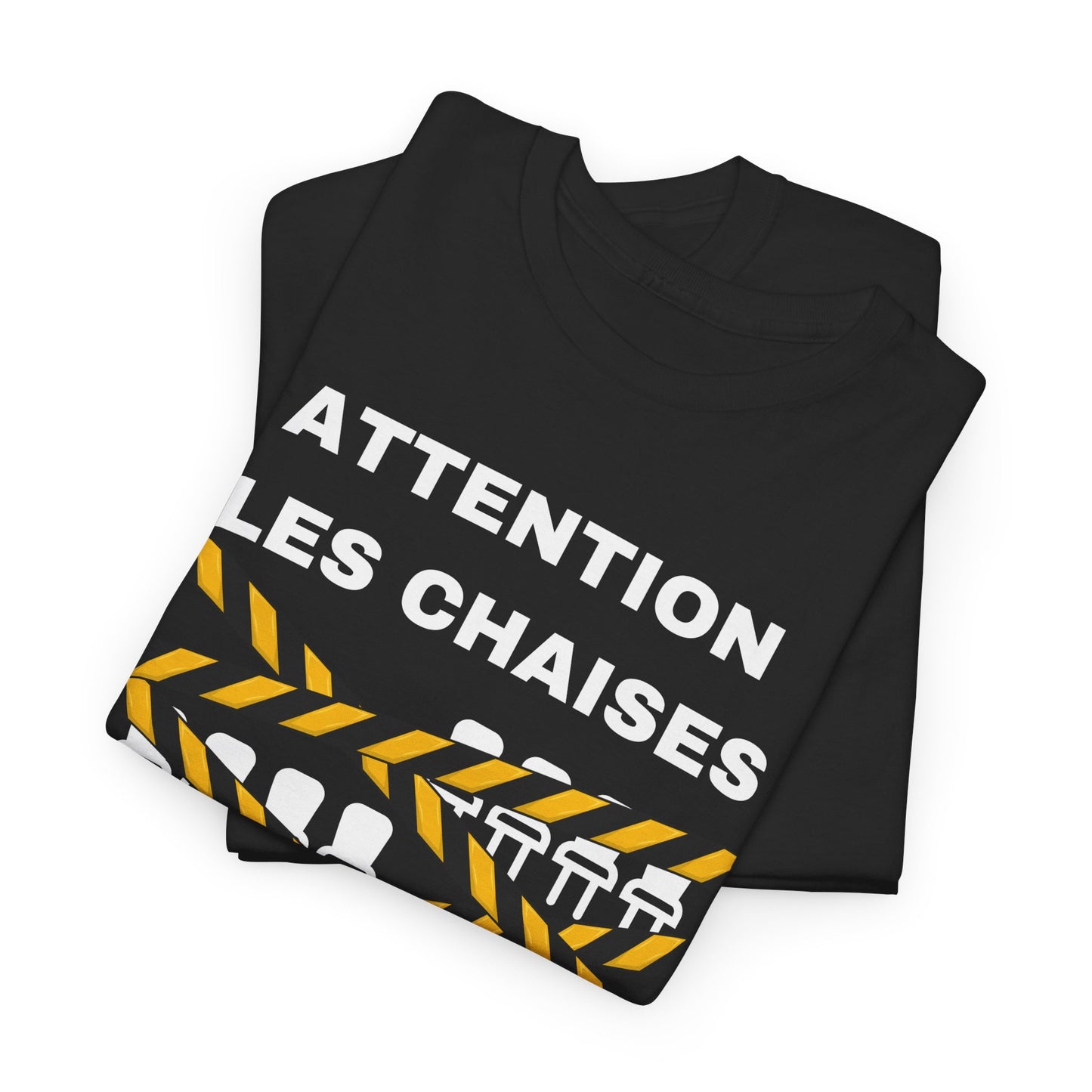 T-Shirt - Attention Les Chaises / Le Cheque de Caution - DROP03