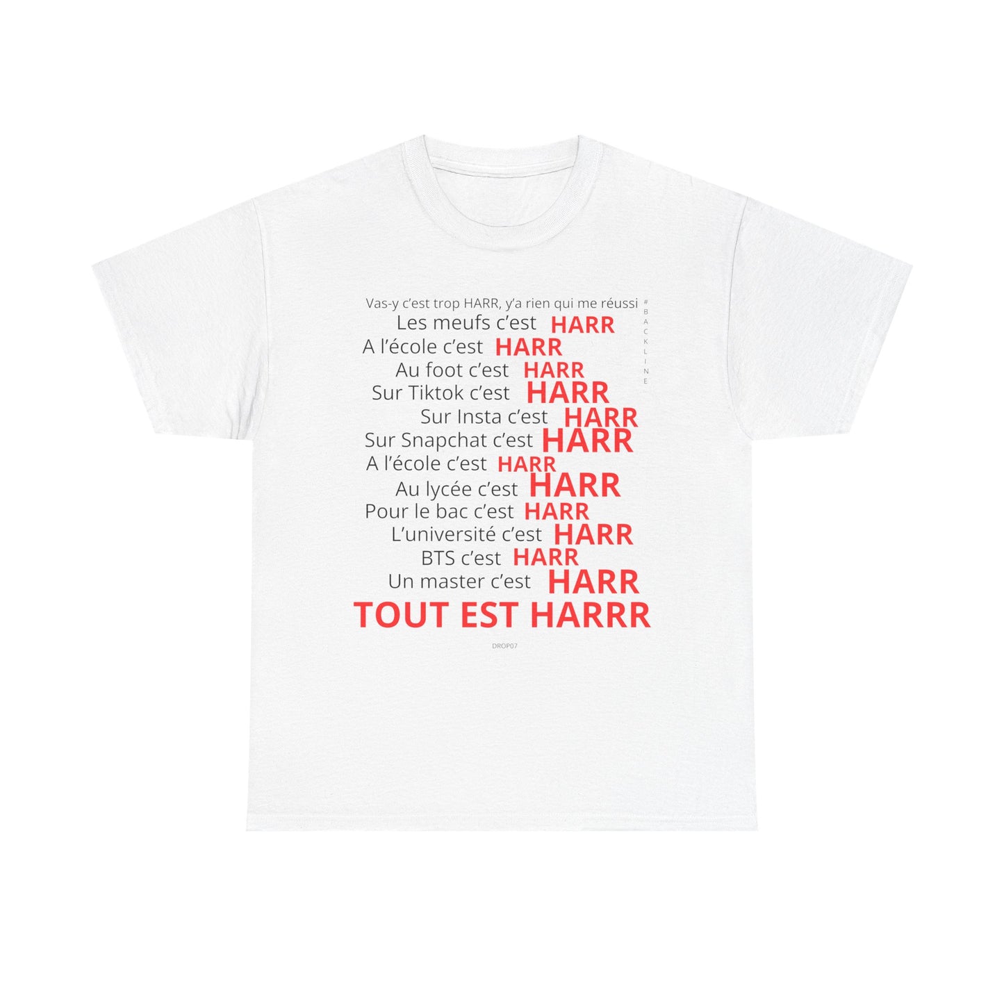 T-shirt - C'est Harr - DROP07